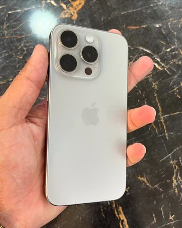 ayfon telfonu: IPhone 15 Pro, Natural Titanium