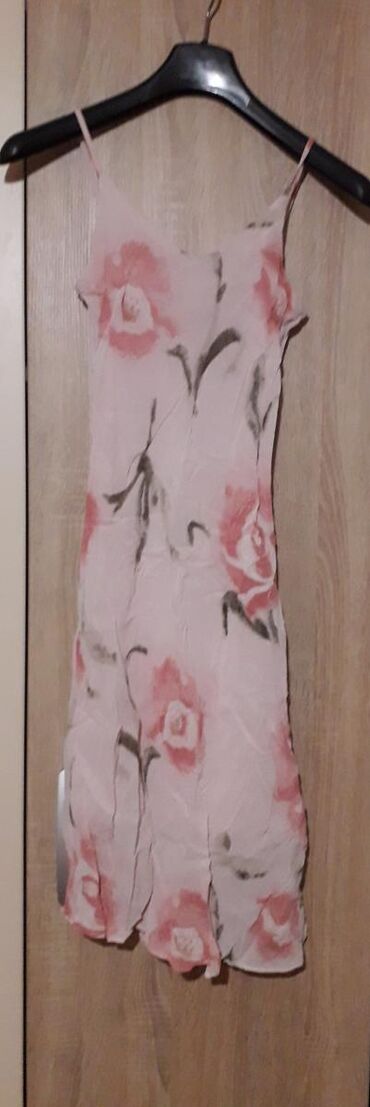 letnje haljine za svaki dan: S (EU 36), color - Pink, With the straps