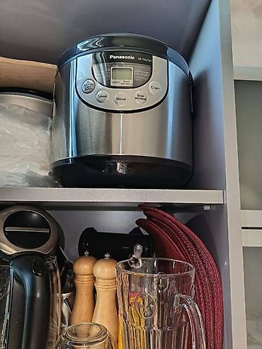 Panasonic SR-TMJ181 multibişirici - Rəng: paslanmayan polad və qara -
