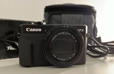 mlin za secer u prahu: Canon PowerShot G7 X Mark II Камера је једва коришћена и практично је