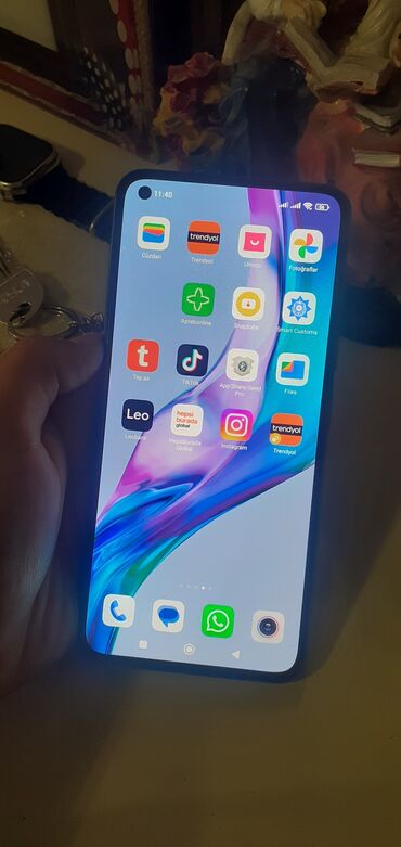xiaomi mi note 10 lite irsad: Xiaomi Mi 11 Lite, 128 GB, rəng - Göy, 
 Qırıq, Barmaq izi, İki sim kartlı