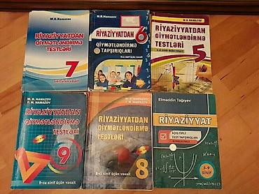 Digər kitablar və jurnallar: "Riyaziyyat.Hendese" ders vesaitleri. Есть еще разные учебники и тесты — 4
