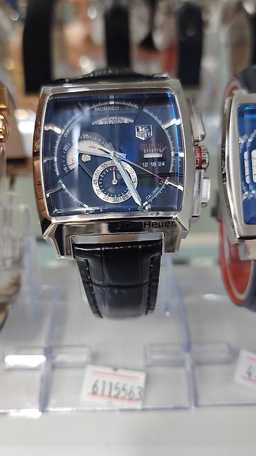 Aksesuarlar: TAG Heuer Monaco kişi qol saatları – kvadrat korpuslu, xronoqraf — 8