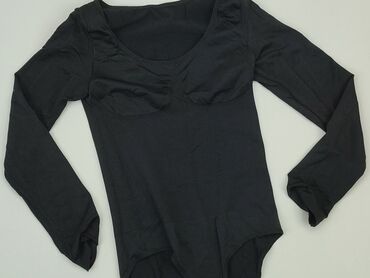 bluzki czarne długi rękaw: Blouse, S (EU 36), condition - Very good