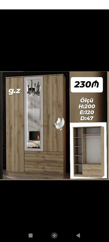 Yeni, 3 qapılı, Siyirməli, Açılan, Düz dolab lalafo.az -da Yeni, 3 qapılı, Siyirməli, Açılan, Düz dolab