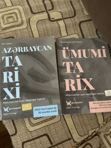 güvən kitab: Azerbaycan\Ümumi tarix güven test toplusu 2023 neşr