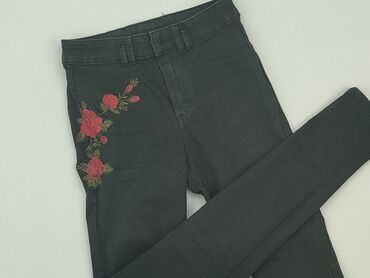 czarne bluzki damskie duże rozmiary: Jeans, Clockhouse, XS (EU 34), condition - Good