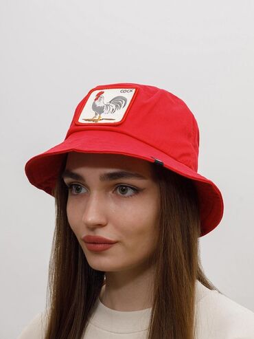 Šeširi: M (57), Pamuk, bоја - Crvena — 3