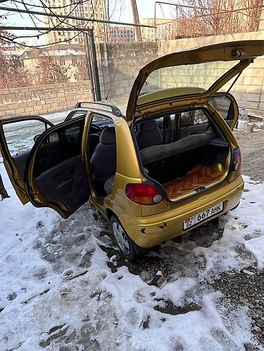 Daewoo: Daewoo Matiz: 1998 г., 0.8 л, Механика, Бензин, Хэтчбэк — 2