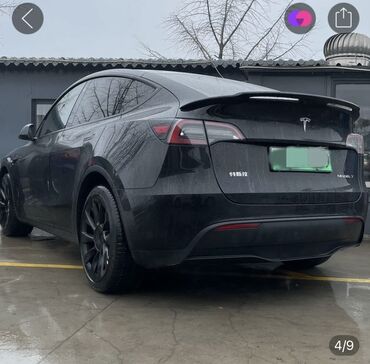 аппарат для автомойки цена: Продается спойлер На Tesla Model Y Цвет черный глянцевый Пластик ABS