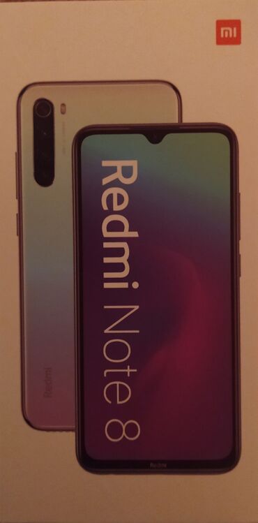 xiaomi-redmi-x в Кыргызстан: Б/у Xiaomi Redmi Note 8 128 ГБ Черный