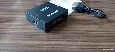 krosnı: HDMI / AV / RCA / VGA videoçevirici adapterlər: Köhnə CRT/ELT — 8