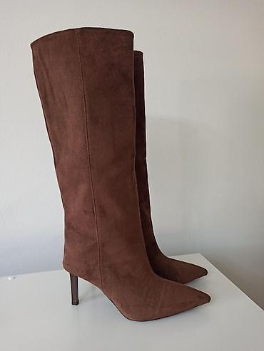 nanule na stiklu: 🍂 MUST-HAVE: Duboke čokoladne čizme od velura! 🤎 Elegantne, ženstvene — 4
