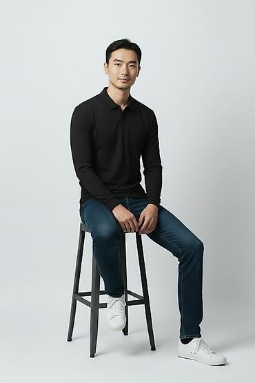 Рубашки: Мужская рубашка, M, 3XL, L, Новый, цвет - Черный, Платная доставка, Самовывоз — 3