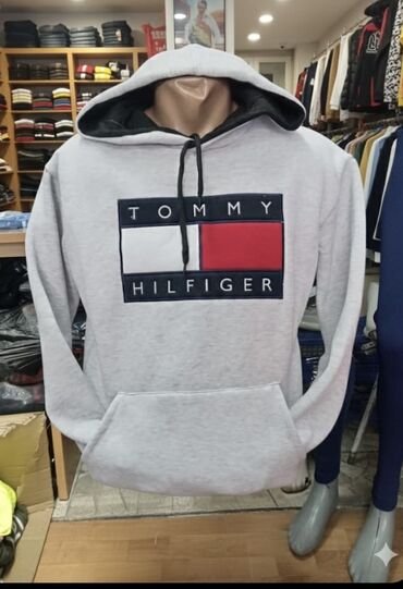 Duksevi: Duks, 2XL, L, M, Hugo Boss, bоја - Crna, Sa kapuljačom — 3