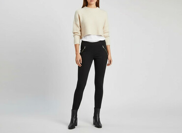 Legginsy: Orsay, Legginsy Eleganckie damskie, rozmiar S