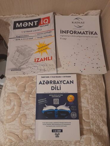 informatika 7 ci sinif derslik: Dövlət qulluğu və magistraturaya hazırlıü vəsaitləri, kitabları