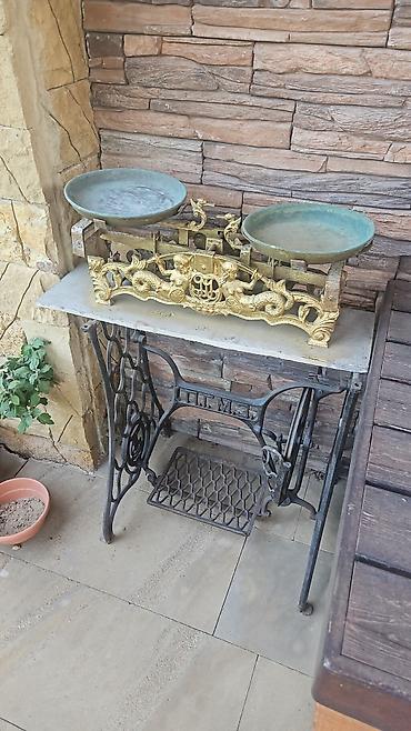 samovar: Antik kolleksiya – metal samovar və dekorativ dəmir/çiğ döküm — 8