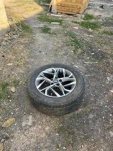 запаска hyundai sonata: Колеса в сборе 55 / R 17, Всесезонная, Б/у, Запаска, Легковые, Литые, отверстий - 5 — 1