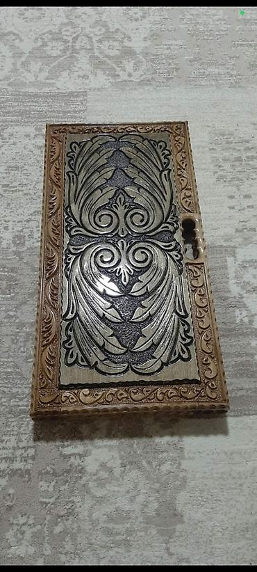 Nərdlər: Əl işı ağac nərd taxtaları - Material: keyfiyyətli bərk ağac (əl ilə — 1