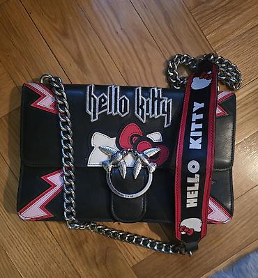 Torbe: PINKO torbica Love Hello Kitty Rock. Kolaboracija sa Hello Kitty — 1