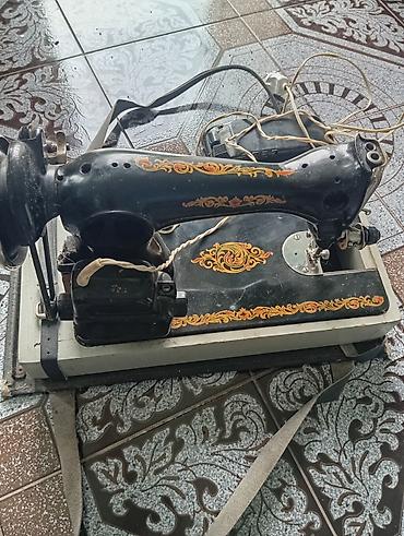 компьютер на запчасти: Elektrik tikiş maşını – klassik korpus və naxışlı dizayn - Növ: Ev — 1