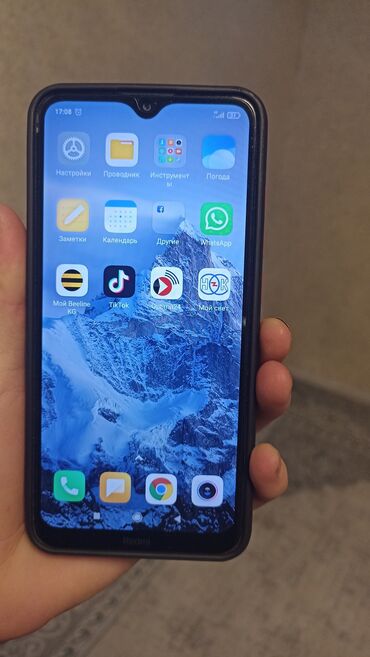 Xiaomi: Xiaomi, Redmi 8A, Б/у, 32 ГБ, цвет - Голубой, 1 SIM, 2 SIM