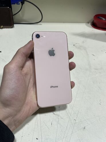 usb type c: IPhone 8, 256 GB, Rose Gold, Zəmanət, Barmaq izi