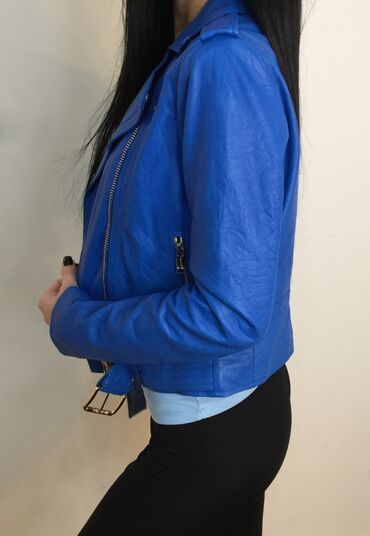 Ostale jakne, kaputi, prsluci: Michael Kors orig. kožna moto jakna iz USA S veličine. Jakna je od — 9