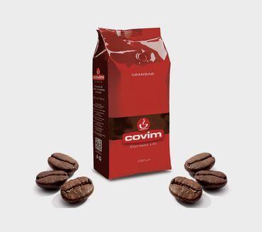 Чай, кофе, напитки: Covim grand bar. Смесь 15% арабики и 85% робусты. Италия. Сертификат