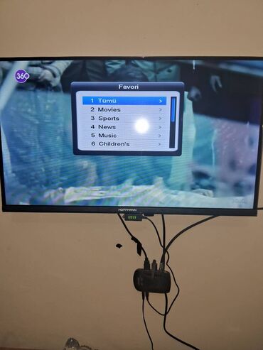 işlənmiş televizorların alışı: Tv Hoffmann seliqeli islenib, internetide var androiddi 82 ekran