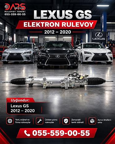 prius lip: LEXUS GS — ELEKTRİK RULEVOY 🔧🚗 ƏSAS OEM / EEM: 44200-30770 ⚙️ DETAL — 1
