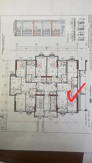 kant flat: 2 комнаты, 78 м², Технопарк Элитка, 6 этаж, ПСО (под самоотделку) — 2