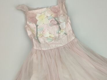 szydełkowy top stradivarius: Sukienka, Monsoon, 4-5 lat, 104-110 cm, stan - Bardzo dobry