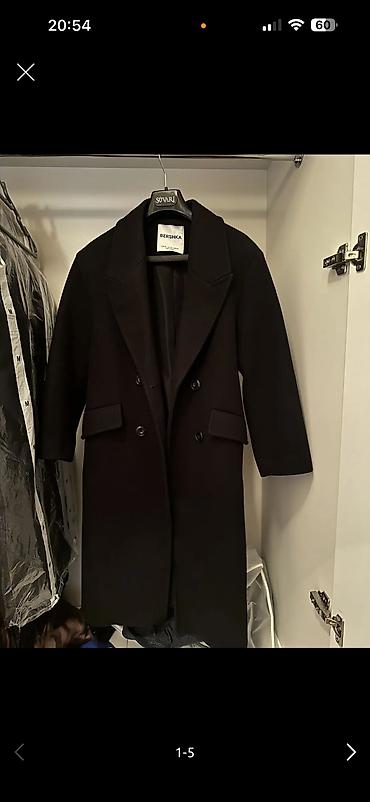 Paltolar: Palto, Bershka, S, rəng - Qara — 1