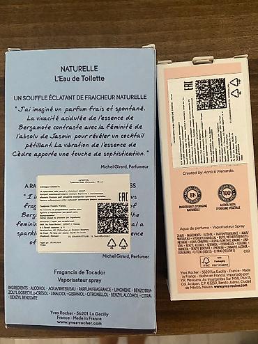 Gözəllik və sağlamlıq: Yves Rocher brendinə məxsus "Naturelle" və "Comme une Evidence" — 2