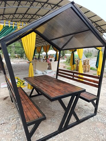 темир тапчан: Беседка 2 x 2 x 2500 м, Металл