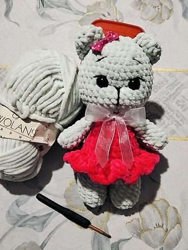 oyuncaq ayi per page 40: Məhsul: Ələ toxunmuş amigurumi oyuncaqlar – yumşaq iplikdən — 1