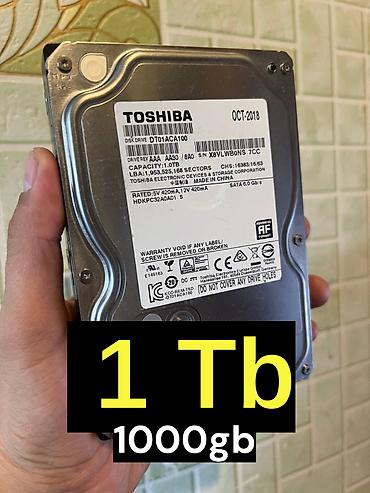 hdd 1tb: Накопитель для ПК, Б/у, Seagate, HDD, 1 ТБ, 3.5", Для ПК — 1