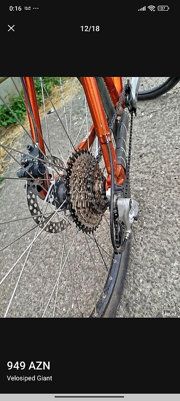 velosiped satiram 28: Giant dağ velosipedi. Heç bir problem yoxdu. velosiped 13 kg di — 5