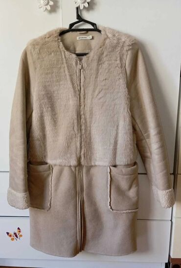 Paltolar: Palto, Stradivarius, S, rəng - Bej — 7