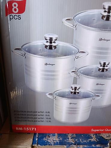 Set šerpi Bachmayer BM-15171 – 8 delova - Materijal: nerđajući čelik