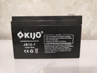 запчасти на фольксваген пассат б6: KIJO JS12-7 akkumulyator - Tip: Valve Regulated Lead Acid (VRLA)