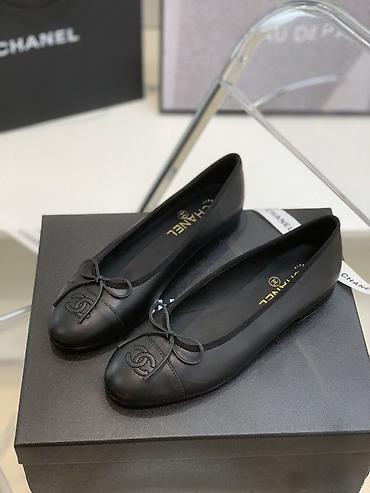 гармен: Туфли, 37, Chanel, Жаңы, түсү - Кара, Өзү алып кетүү, Акылуу жеткирүү — 2