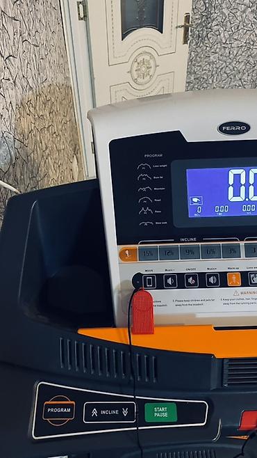 big 6: Ferro qaçış trenajoru - Elektrikli qaçış yolu, geniş LED ekranlı — 4