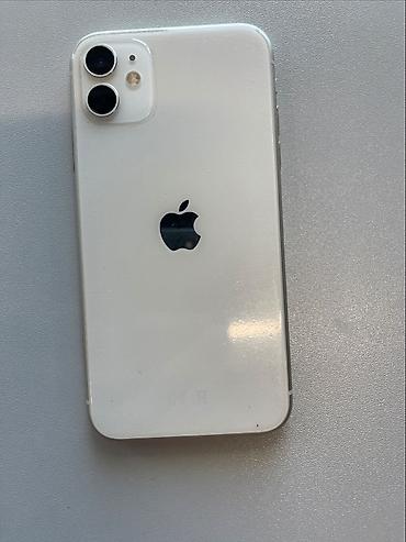 telefon iphone 10: IPhone 11, 128 GB, Ağ, Barmaq izi, Face ID, Sənədlərlə — 2