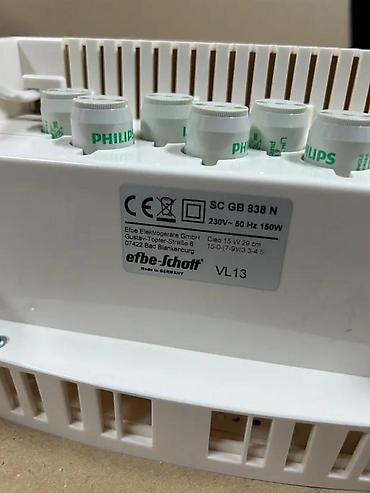 Ostali aparati za negu lica: Efbe-Schott H&T 889 – kućni UV/solarni panel za lice i dekolte - — 9