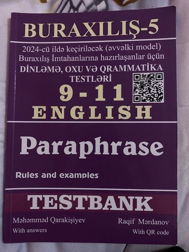 Testlər: Buraxılış imtahanlarına hazırlaşanlar üçün nəzərdə tutulmuş