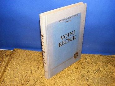 ranac vreca: Vojni recnik Pukovnik Jovan Hadžidamjanovićizdanje Vojno delo, Beograd — 1