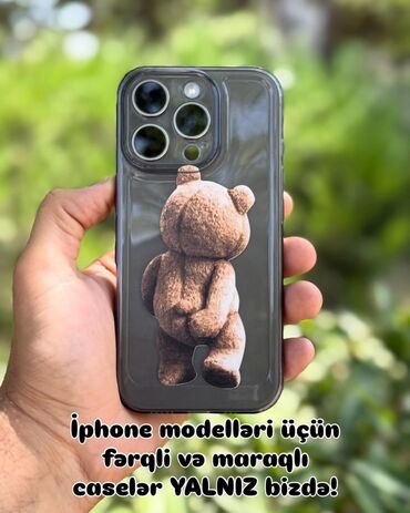 Kabrolar: Müxtəlif iPhone modelləri üçün çiçək naxışlı, şəffaf keys. Bu keys — 2